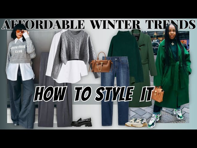 Affordable 2024 Trends and How to Style Trends 