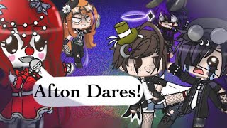 Afton Family Dare Video [fnaf, Gacha Club] /repost/