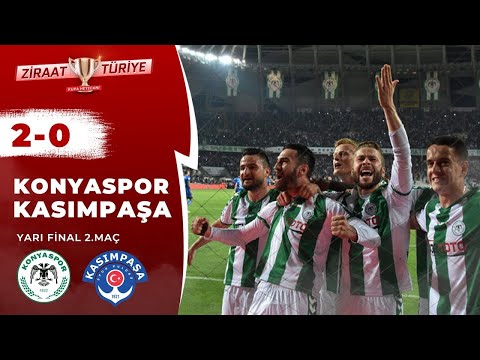 Konyaspor 2-0 Kasımpaşa Maç Özeti (Ziraat Türkiye Kupası Yarı Final 2.Maç) 16.05.2017