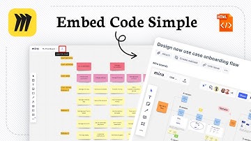 How to embed a Miro Board as HTML (Live Preview Mode)