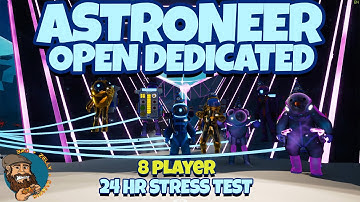 ASTRONEER DEDICATED SERVER OPEN BETA TEST - 15 Server you can join and test on steam. GO GO GO