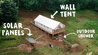 The Ultimate Off Grid Wall Tent Tour