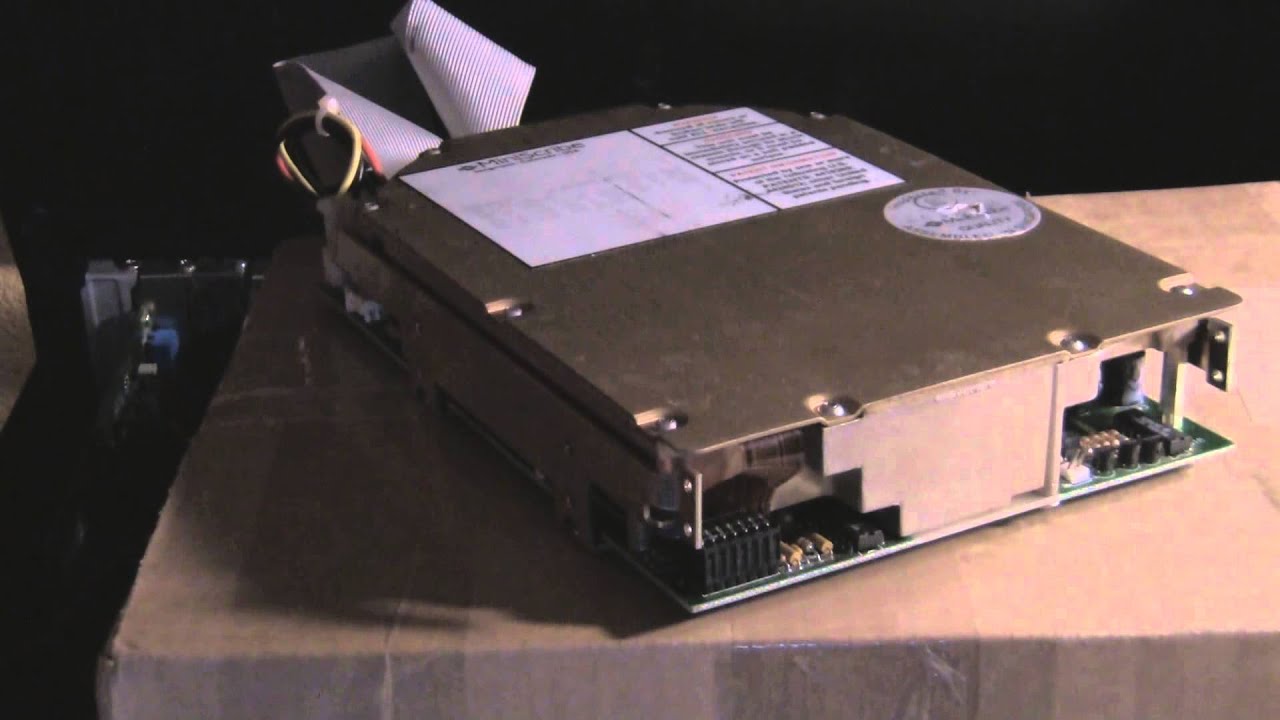 Miniscribe 3650 in action YouTube