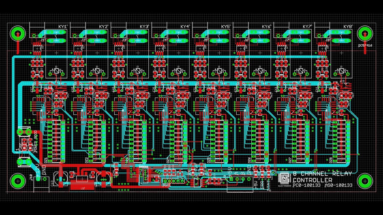 Relay Module Pcb Layout