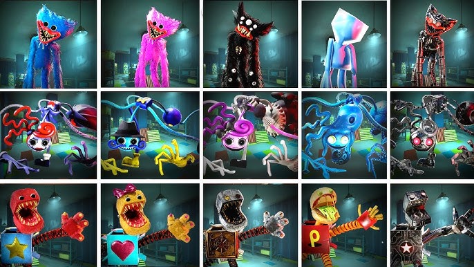 Secret) All Skins Boxy Boo in Project Playtime! 