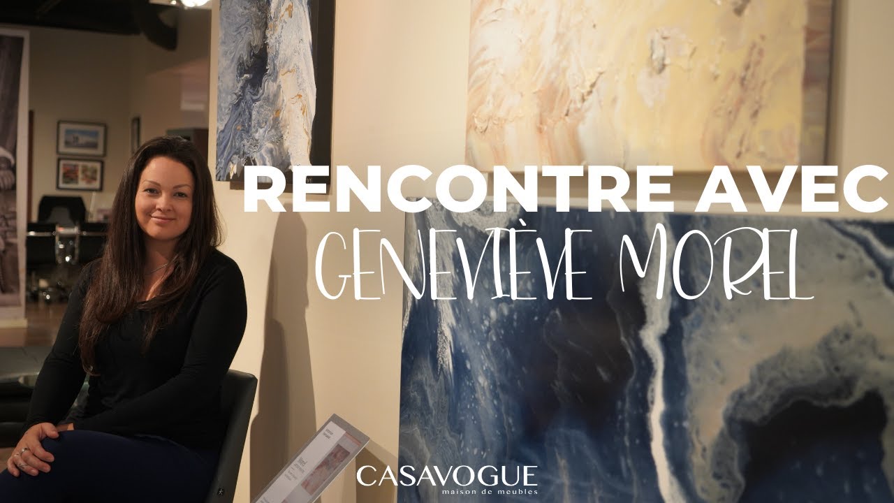 GENEVIÈVE MOREL, ARTIST | CASAVOGUE - YouTube