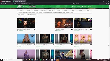 Installing MP Female long/short hairs in gta 5 | Menyoo | Modding | Hair Addons | Raw video#gtamods