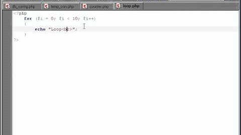 VIDEO TUTORIAL PHP & MySQL Course 14 For Loops and Array