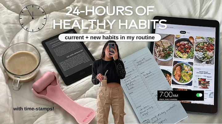 FULL-DAY of Healthy Habits (current + new habits i...
