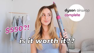 TRYING THE DYSON AIRWRAP - Honest Review + Is it Worth It??