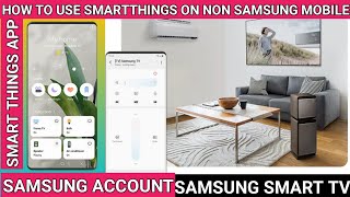 How to create samsung account in your samsung TV⚡How to use smartthings app in mobile and samsung TV screenshot 4