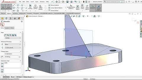 Solidworks Tutorial: Exercise #32 (Locating slide)