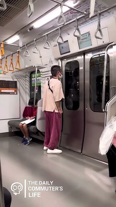 Farting inside Japan Train