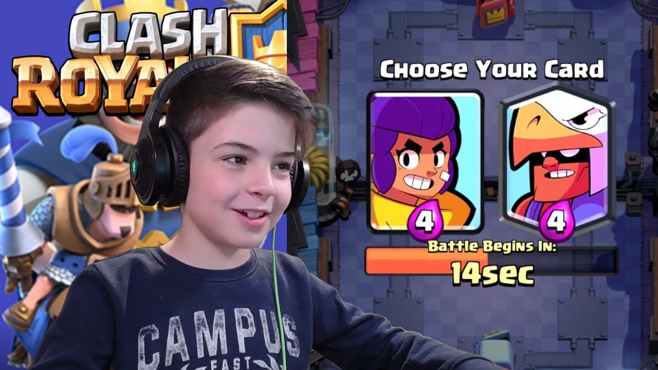 BRAWL STARS DRAFT CHALLENGE - Clash Royale - YouTube