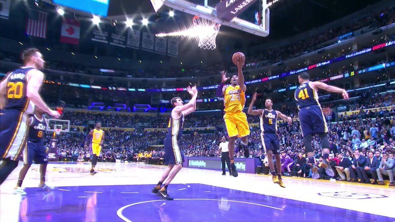 【重發】科比最後一戰 (灌籃高手配樂) Kobe Bryant Last Game - YouTube