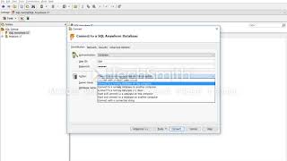 Connecting to a running sql anywhere database using sybase sql central tool