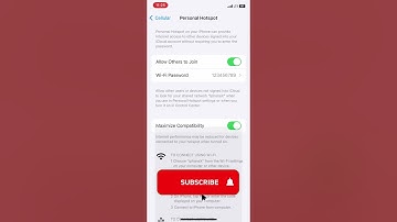 How to Set Mobile Hotspot Data Limit on iPhone #iphonetips #hotspot #datalimit