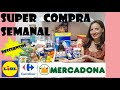 🛒Súper compra MERCADONA🥑🍅 // LIDL +CARREFOUR // DESCUENTOS