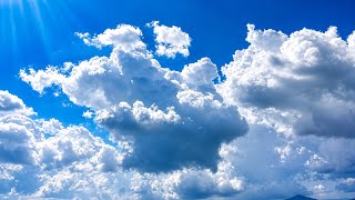 The Cloudy Sky With Relaxing Sounds Of Meditation For Deep Sleep & Focus Study