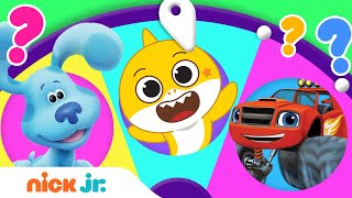 Adventures w/ Blaze, Baby Shark & Blue's Clues! 🤩 Spin the Wheel Ep. 22 | Nick Jr.