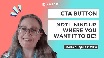 Kajabi Quick Tip | How to align the CTA (call to action) button in a Kajabi Text Box