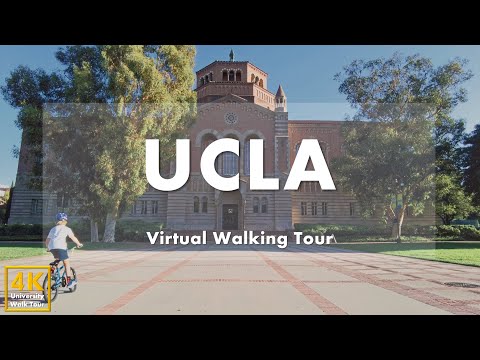 University of California, Los Angeles [Part 1] - Virtual Walking Tour [4k 60fps]