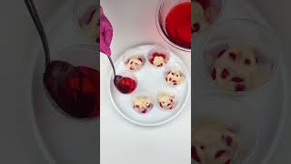 HELADOS CREMOSOS DE CEREZA 🍒🍦 para EMPRENDER y VENDER 🤑 #shortsfood #heladoscaseros #heladosdecereza