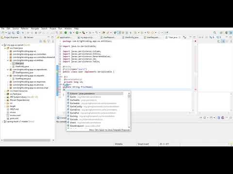 Create Entity with Spring Boot, MySQL, & JPA.