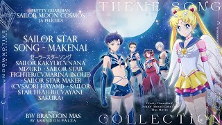 Video thumbnail of "Sailor Moon Cosmos | 🌟 Makenai / SAILOR STAR SONG 🌟 | Sailor Starlights | (Audio) | BW BRANDON MAS"
