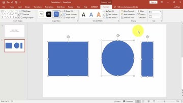 How to align shapes evenly in PowerPoint 365