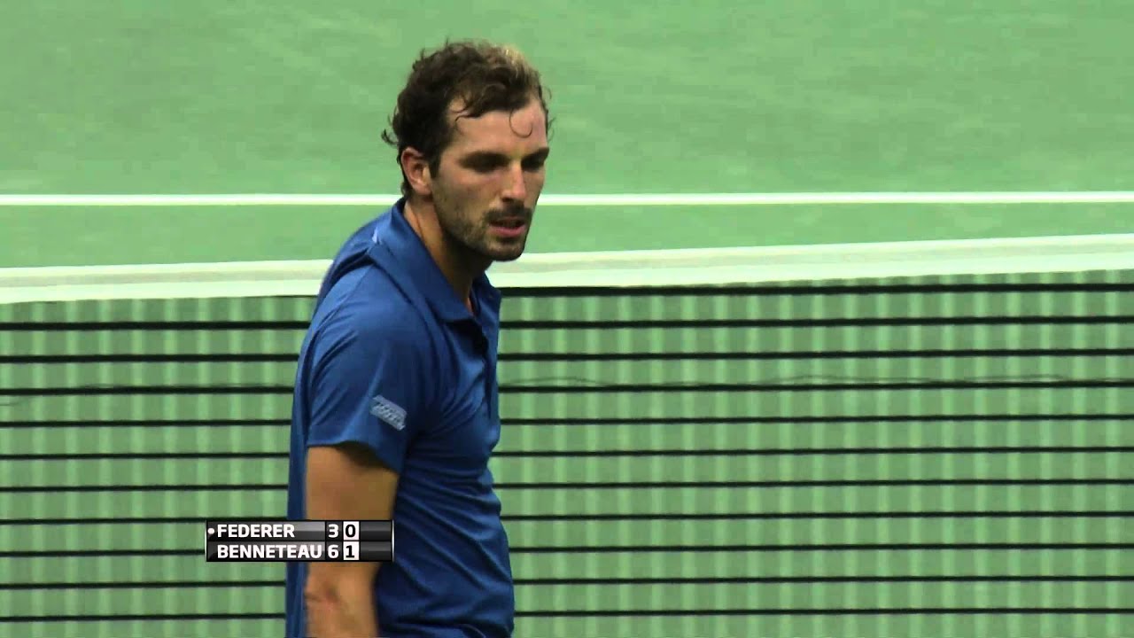 Federer vs. Benneteau HD Highlights | Rotterdam 2013