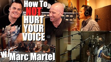 How To NOT Hurt Your Voice & What Marc Martel Learned The Hard Way! (Freddie Mercury