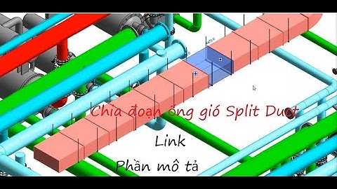 Split Duct Chia đoạn ống gió trong Revit