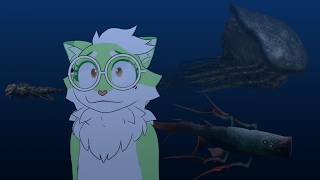 A Green Cat Visits The Horrors Of The Ocean | Barotrauma
