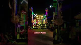 Menows Audio Tulungagung full mode Ontran-ontran #karnaval Banjarejo #ceksound #dj