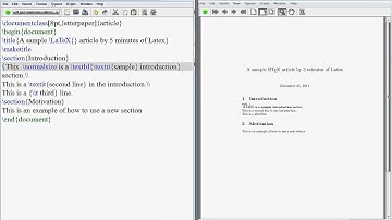 Latex tutorial text formatting bold itlaic subscript superscript.avi