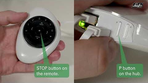 Pairing Remote to a Hub Gen 2 - PowerView® Automation