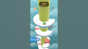 Amazing 🤩 white 🤍 colour stackball  #gaming #stackballgame #ballgames #games #stackboll #stackball