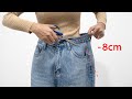 How to Shorten Jeans Without Cutting the Hem in 5 Minutes | 3 Jeans Tips You Should Know!