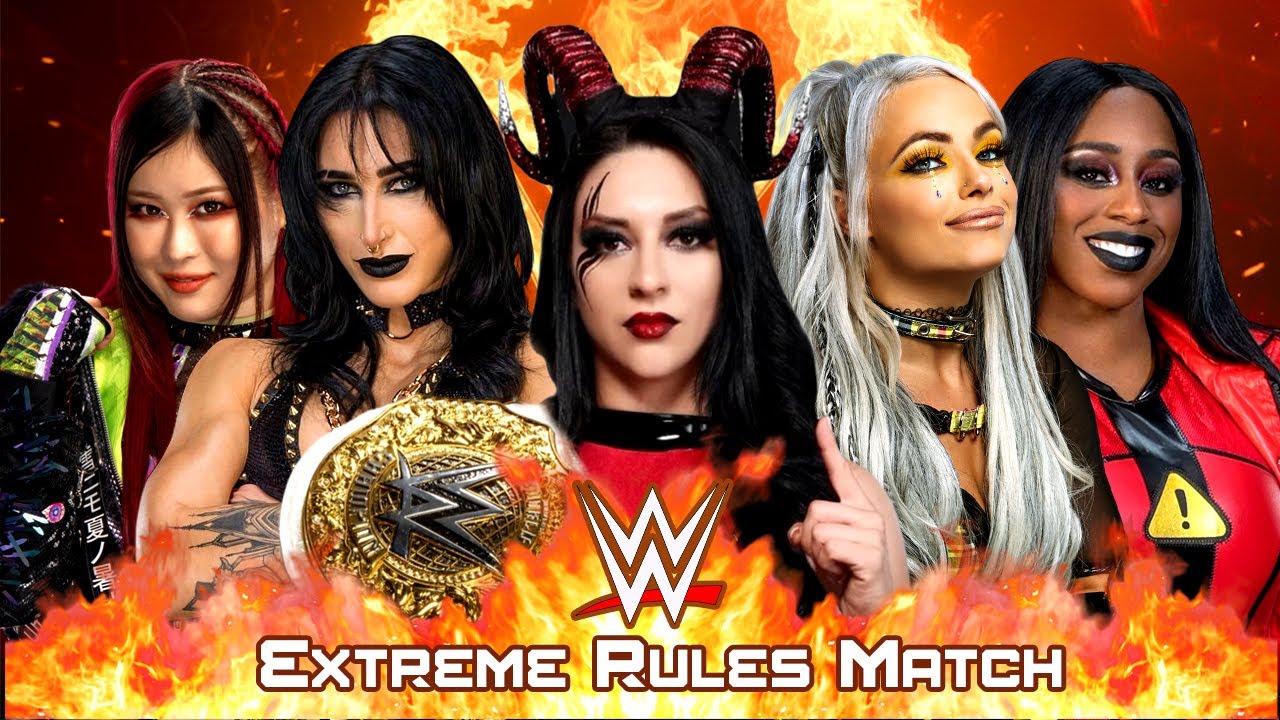 WWE Full Match: Stephanie Vaquer vs Rhea Ripley vs Iyo Sky vs Liv ...