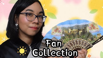 ASMR With Only Fans! - Showing You My Fan Collection (Soft Spoken Story Time, Gentle Triggers) 🪭