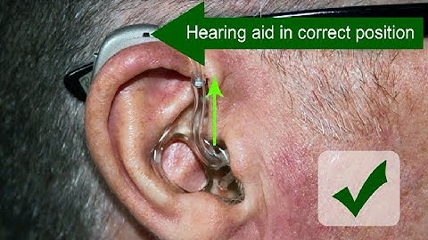 2. How to insert your hearing aids