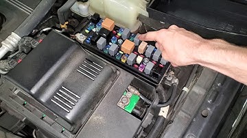 2009 Saturn Vue Starter Relay & Starter Fuse