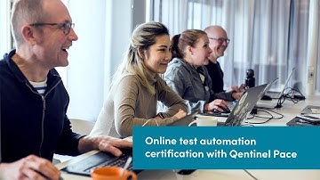 Qentinel Webinar - Test automation certification
