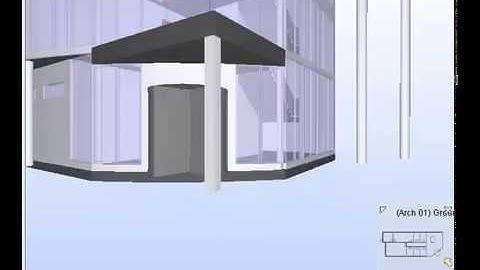 Solibri walk-through animation