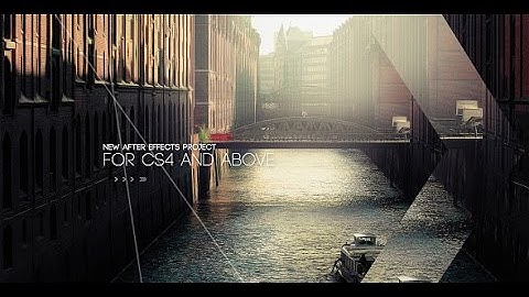 Elegant Flip Slideshow (AfteR Effects template)