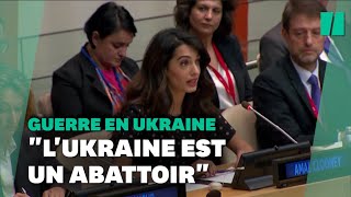 Amal Clooney interpelle les pays de l'ONU pour juger les crimes de guerre en Ukraine