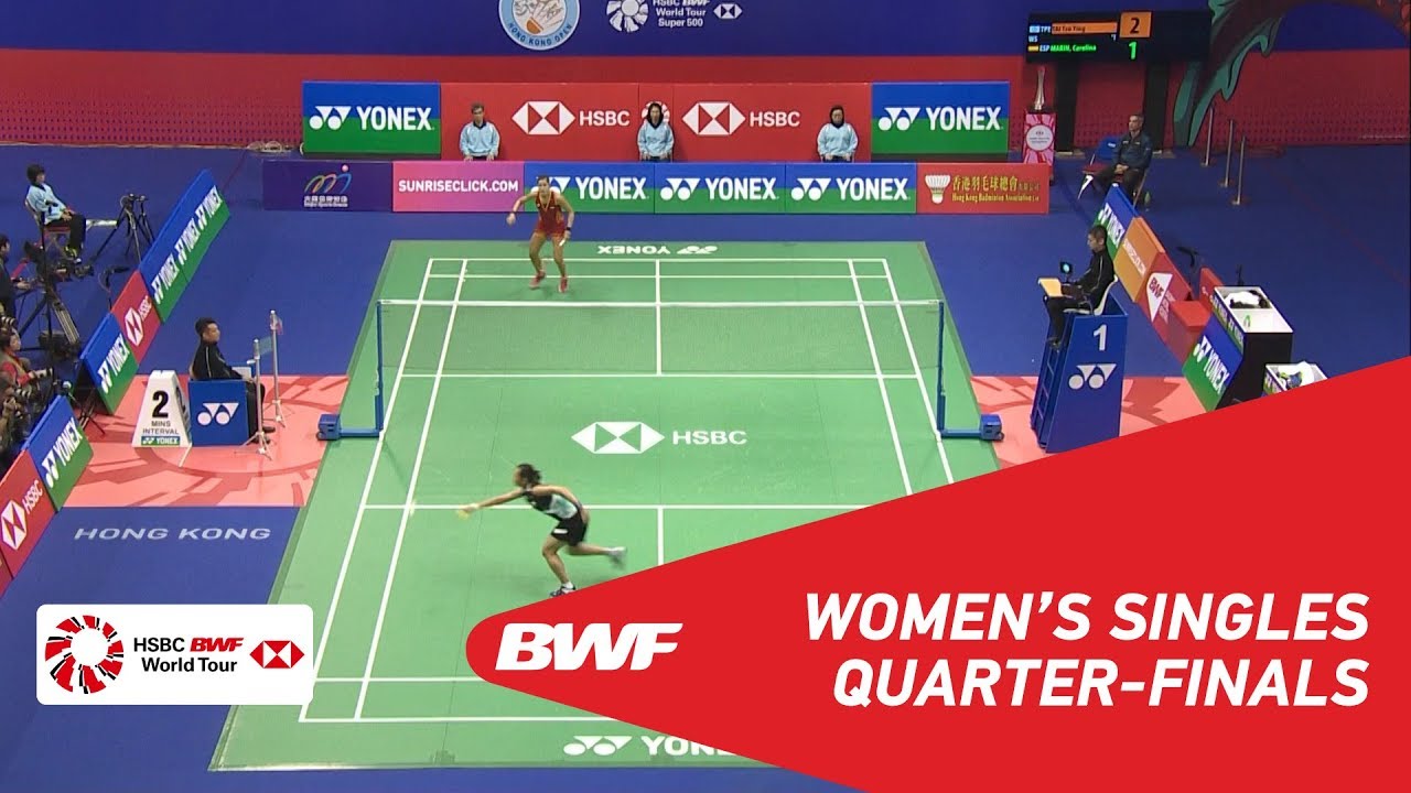 QF | WS | TAI Tzu Ying (TPE) [1] vs Carolina MARIN (ESP) [5] | BWF 2018