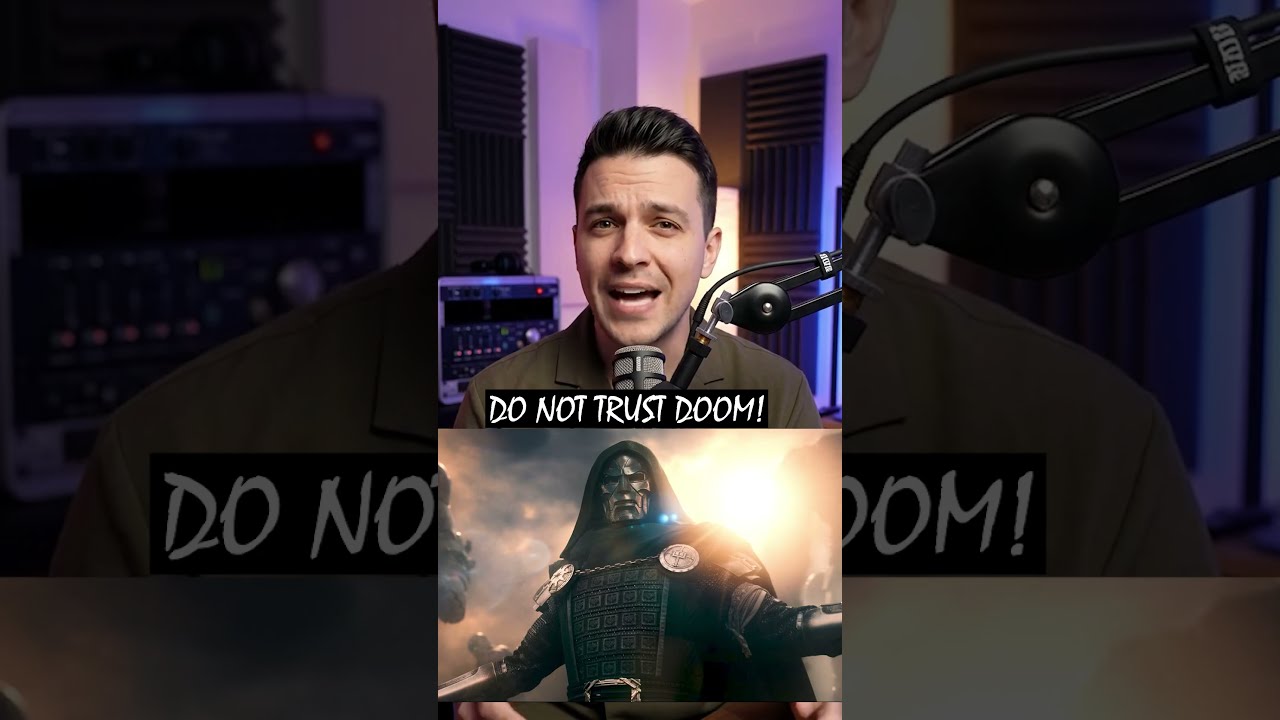 Doctor Doom is playing everyone! #doomsday #avengers #mcu #marvel #fantasticfour