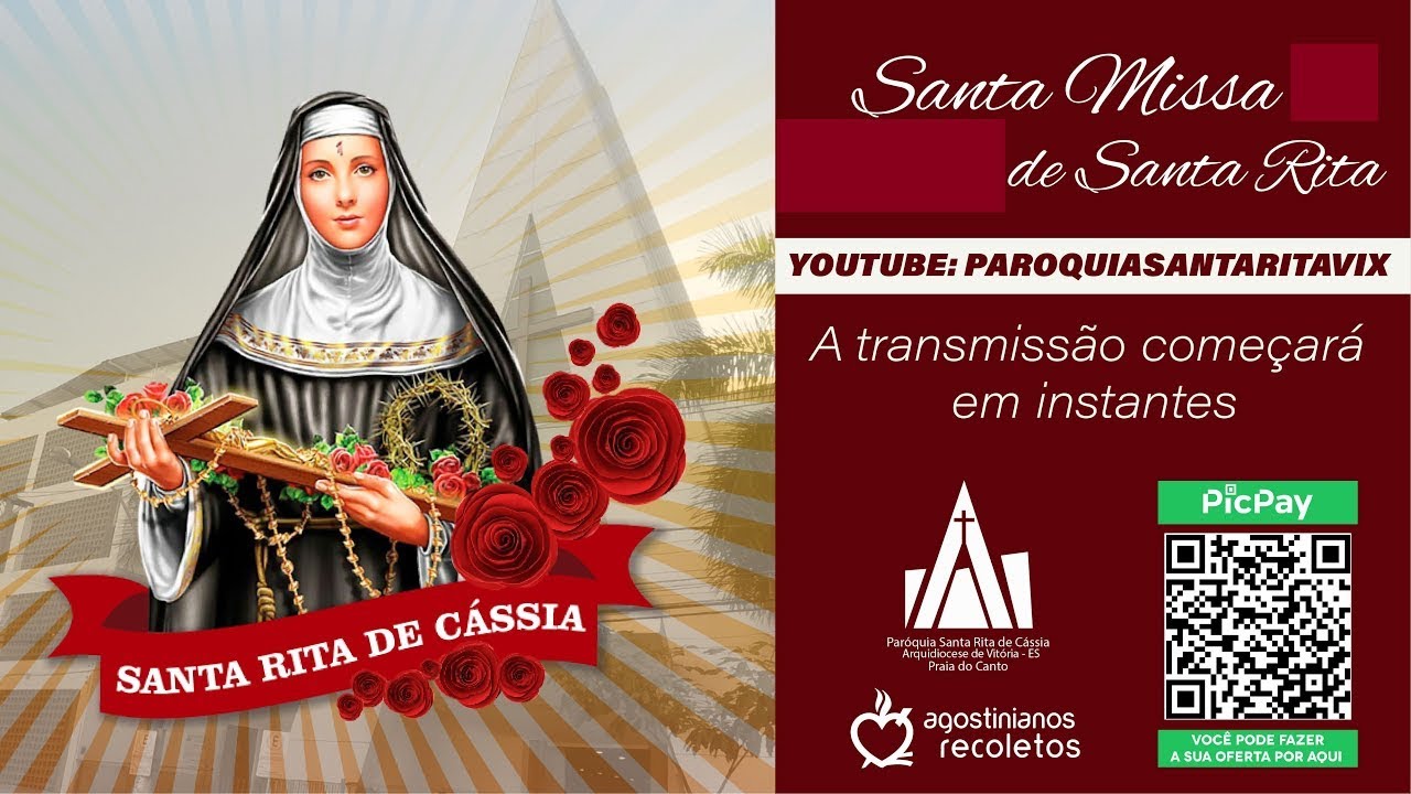 Missa Votiva Santa Rita 22-10-2021 - YouTube